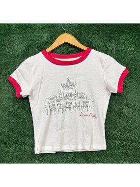 Niall Horan Dinner Party Album Cover Drawing Crop Top Size Small